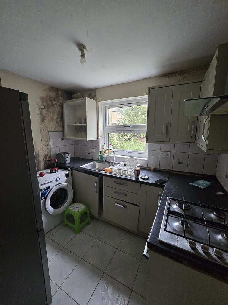 Kitchen transformation before
