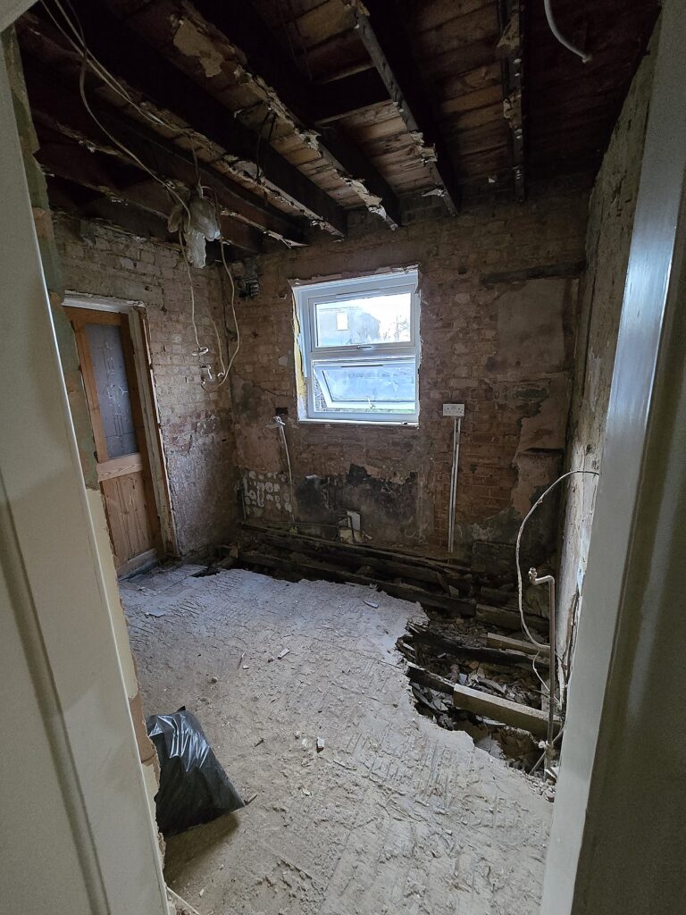 Strip-out to fit-out before