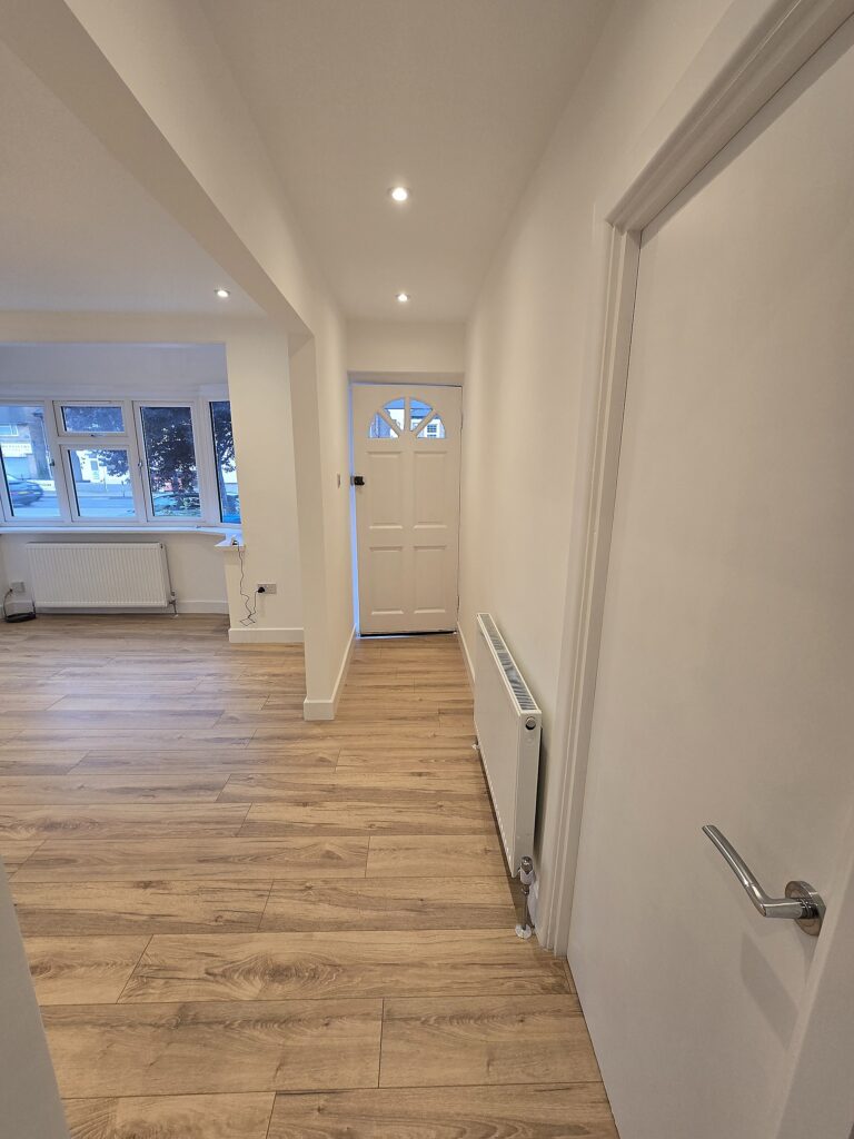Project 448 — hallway to front door